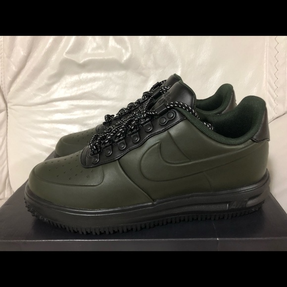 Nike LF1 Duckboot Low Sequoia Black Air Force New - Picture 2 of 7